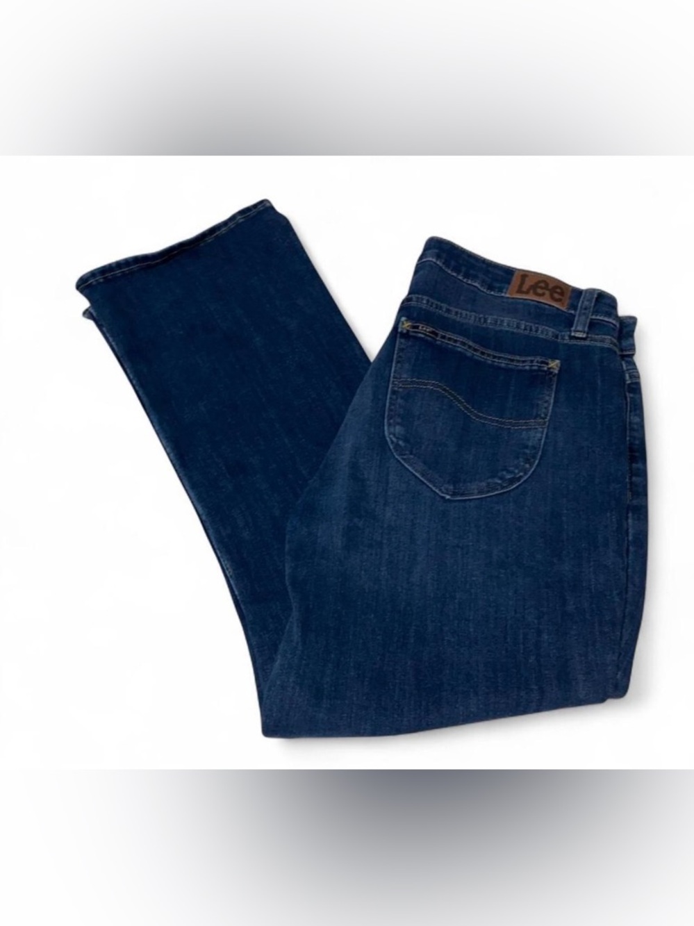 Lee Women's Classic Blue Straight Leg Jeans